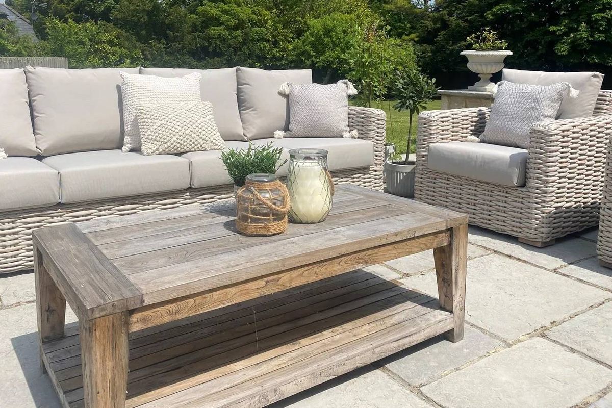 An example of one of the pieces of furniture sold by Garden Furniture Centre