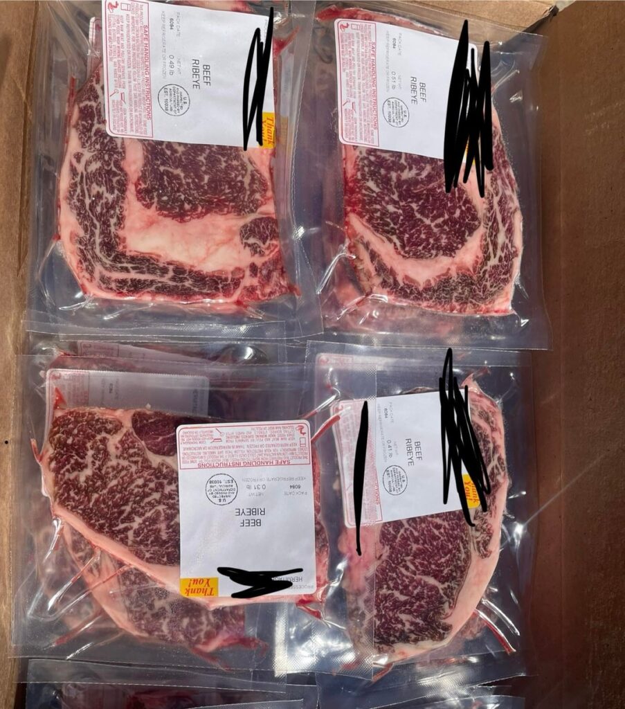 Our first successful meat "harvest"