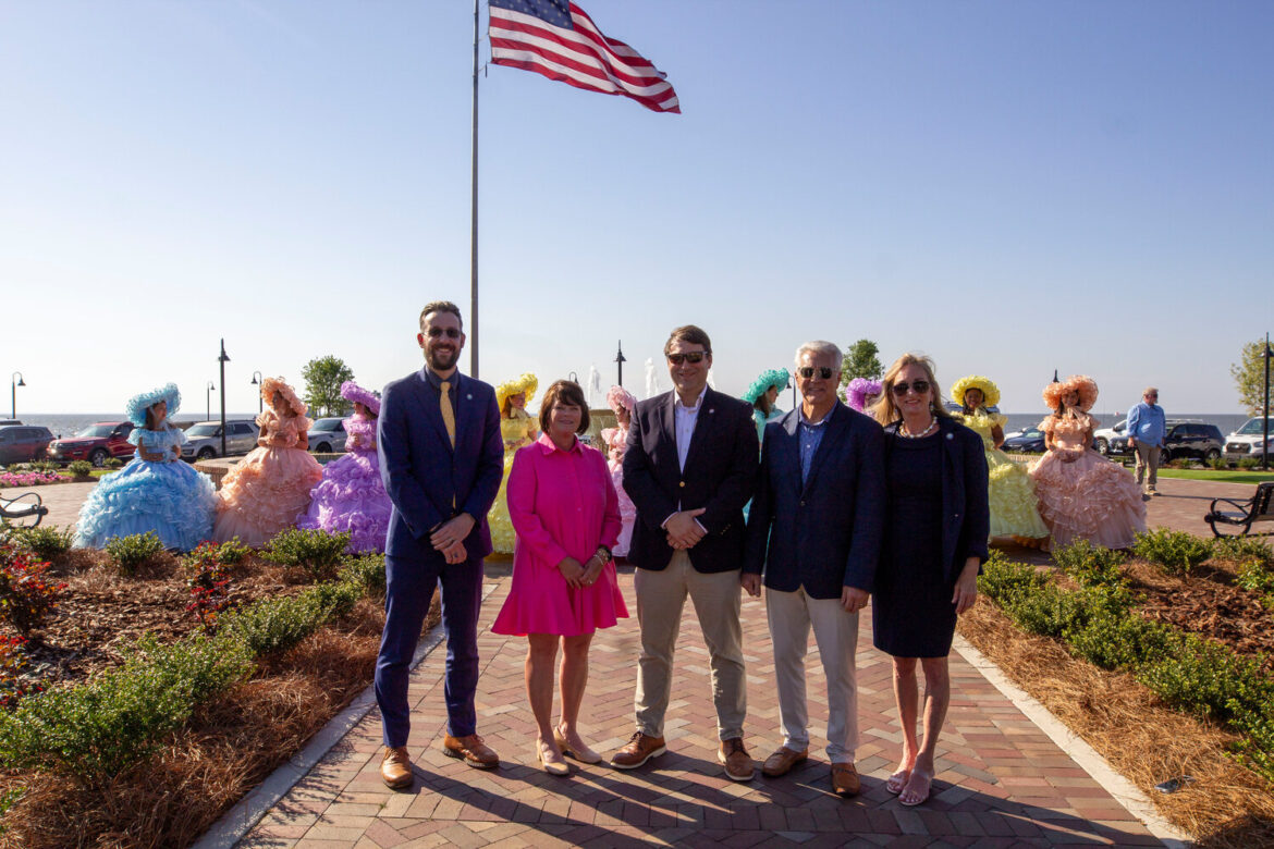 Fairhope Pier rededicated with new rose garden, fountain and other enhancements Fairhope Pier rededicated with new rose garden, fountain and other enhancements