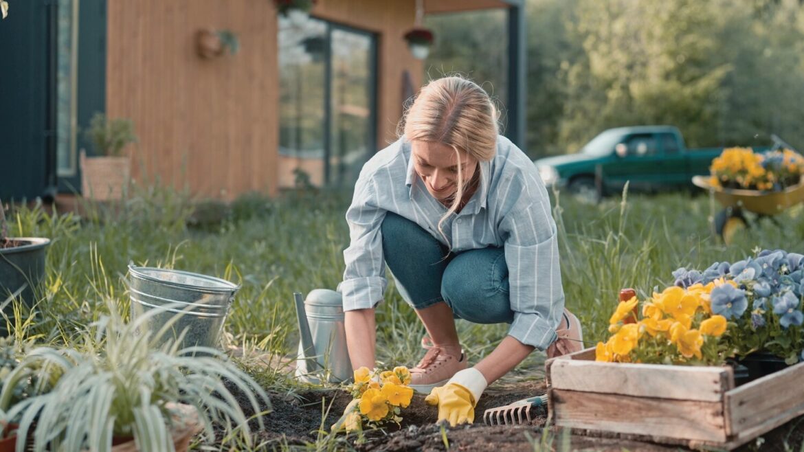 Photo courtesy of Shutterstock (woman gardening)