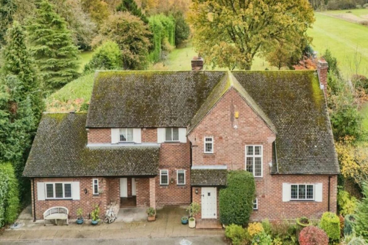 Check out 'millionaire's row' home with huge gardens for sale at more than £1.65m