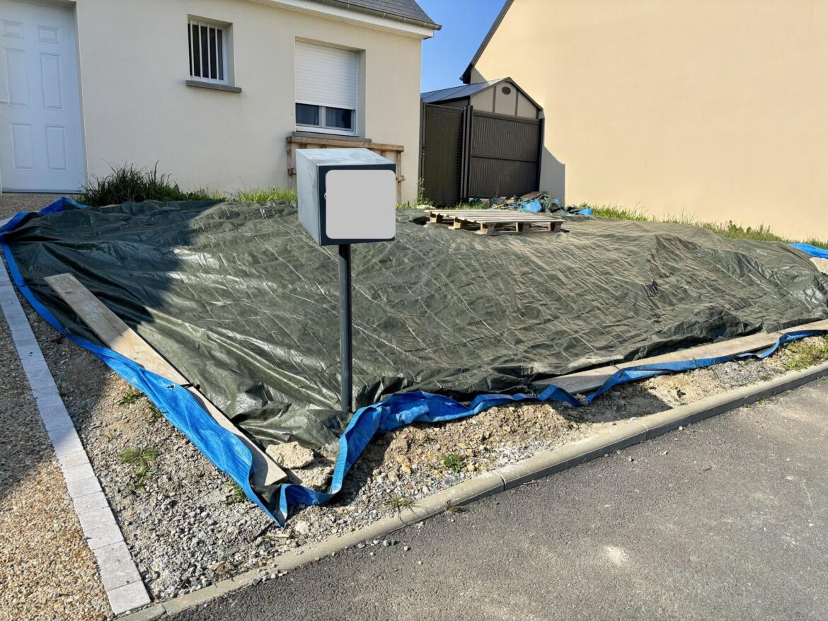 Looking for ideas to improve my front yard (sloped + lots of concrete underneath) Looking for ideas to improve my front yard (sloped + lots of concrete underneath)