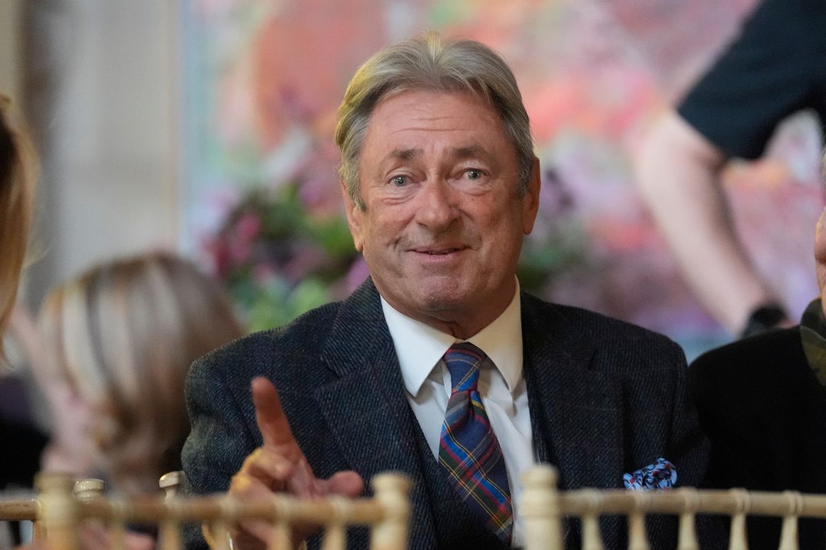 BAKEWELL, ENGLAND - SEPTEMBER 19: Alan Titchmarsh at a reception for literary figures during the Queen's Reading Room Festival at Chatsworth House on September 19, 2025in Bakewell, Derbyshire. The Queen's Reading Room, launched by Queen Camilla in 2023, is a charity celebrating and promoting the transformative power of books in the UK and beyond, and was born from an Instagram book club launched in lockdown in 2021. (Photo by Danny Lawson - WPA Pool/Getty Images)