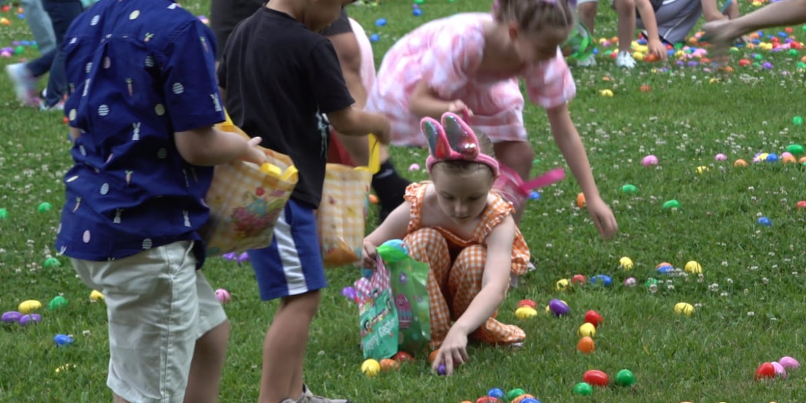 38,000 eggs hidden across City Park Botanical Garden for annual Egg Scramble 38,000 eggs hidden across City Park Botanical Garden for annual Egg Scramble