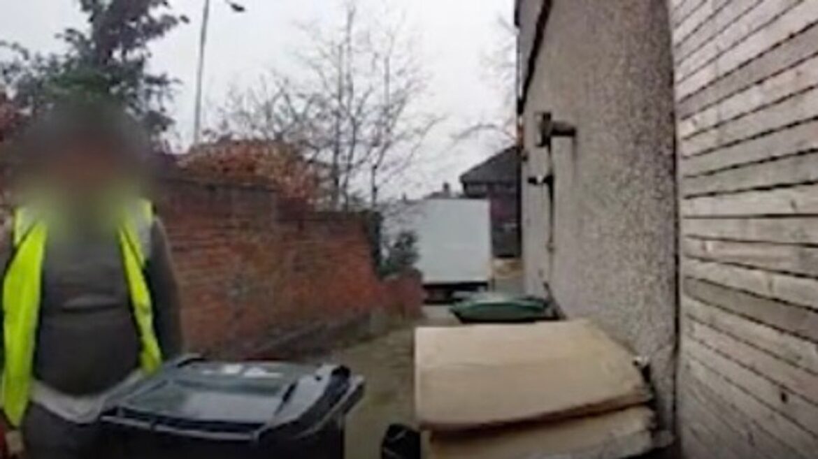 CCTV shows man ‘posing as delivery driver snooping’ around Wirral gardens Liverpool Echo