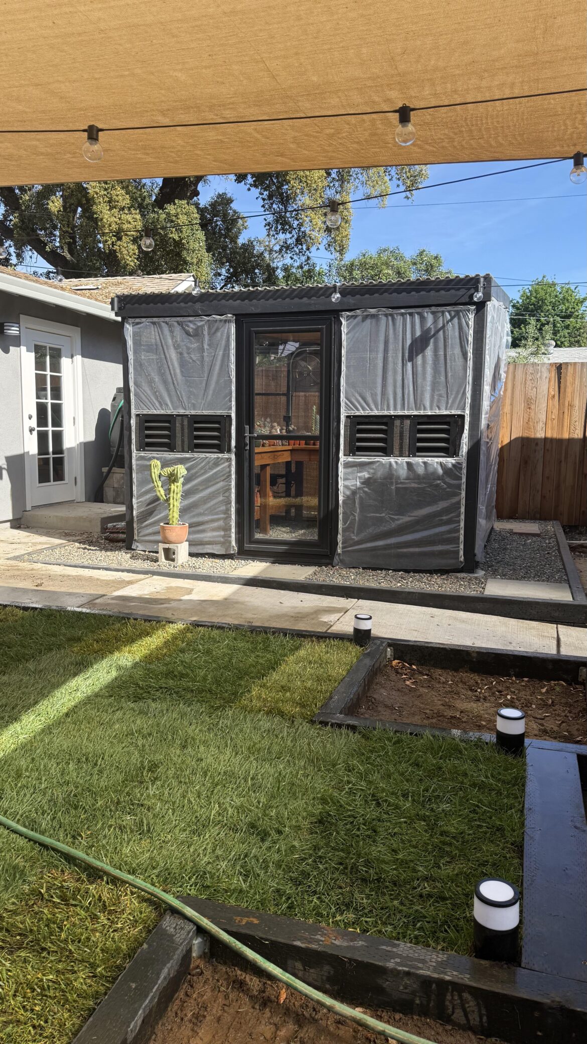 It’s almost time in California to remove the winter proofing plastic wrap! ☀️