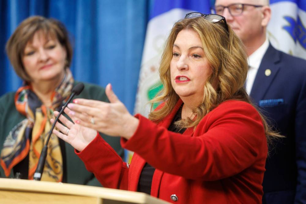 MIKE DEAL / FREE PRESS FILES
                                Coun. Cindy Gilroy said she’s disappointed people are still camping at a community garden at 609 Langside St.