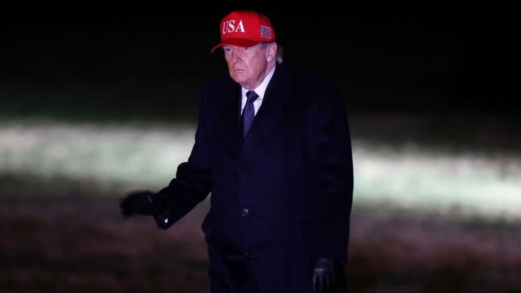 Donald Trump's Rose Garden Gets Makeover Amid Iran War