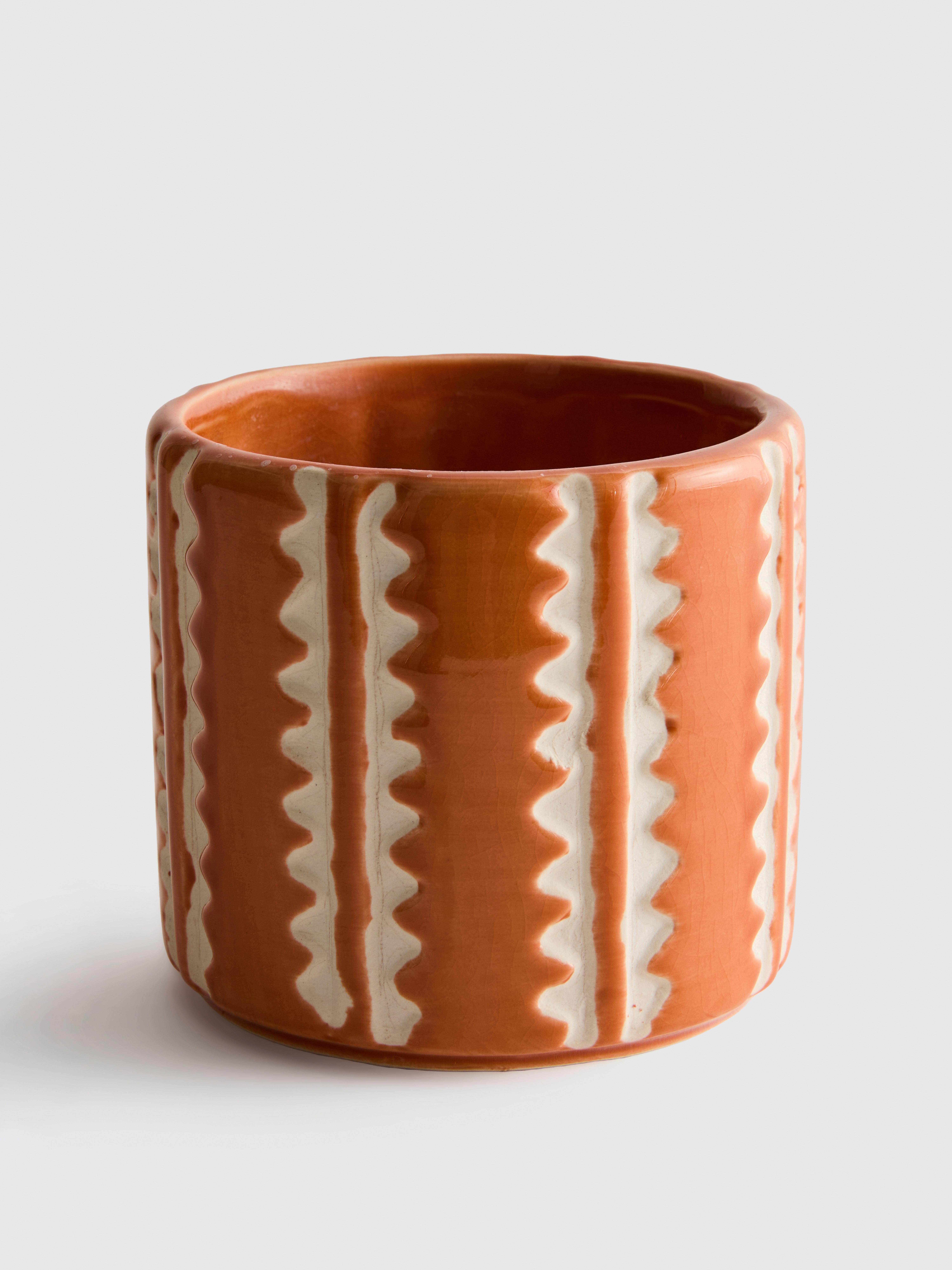 Small Geometric Plant Pot