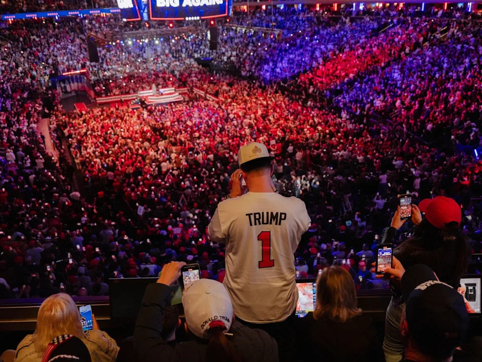 James Dolan, the billionaire owner of Madison Square Garden, has publicly dismissed the idea of moving the arena, where Trump hosted a campaign rally in 2024 (Middle East Images/AFP via Getty)