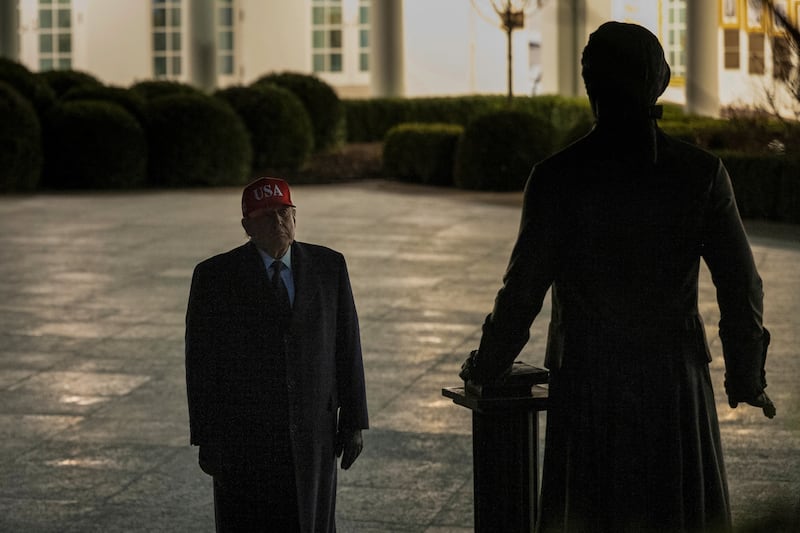 Donald Trump rose garden