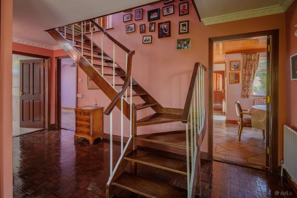 The entrance hall of Erindale, Sandy Lane, Blackrock