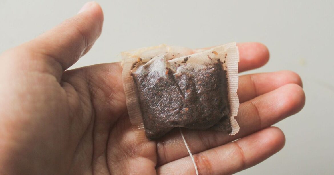 'Don't throw away tea bags' as they have little-known 'pretty' use