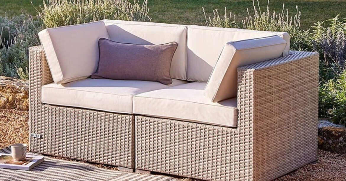 Dusk garden sofa now half price but ‘looks expensive’ Dusk garden sofa now half price but 'looks expensive'