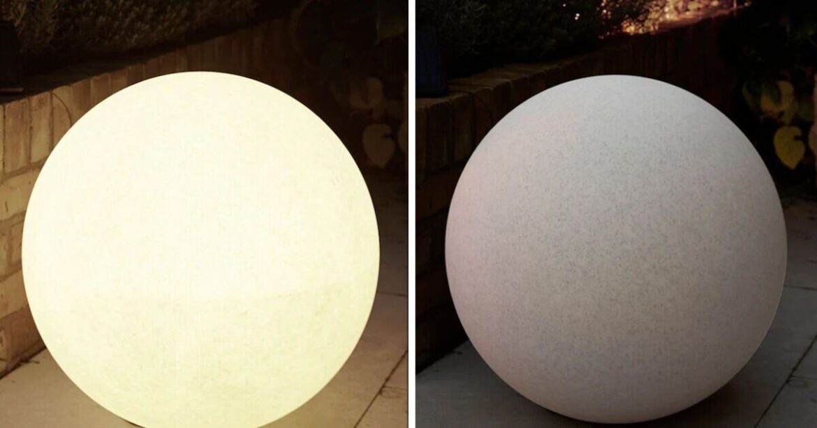 Next's £35 solar garden light 'looks gorgeous at night'