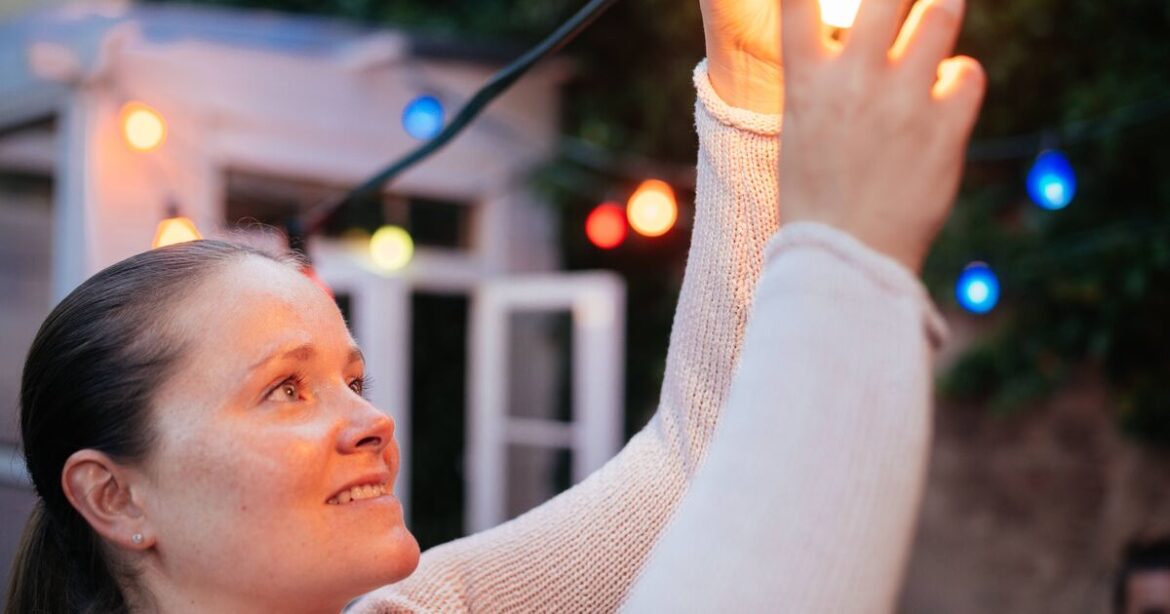 Home Bargains' £6 waterfall solar light makes gardens 'visually striking'