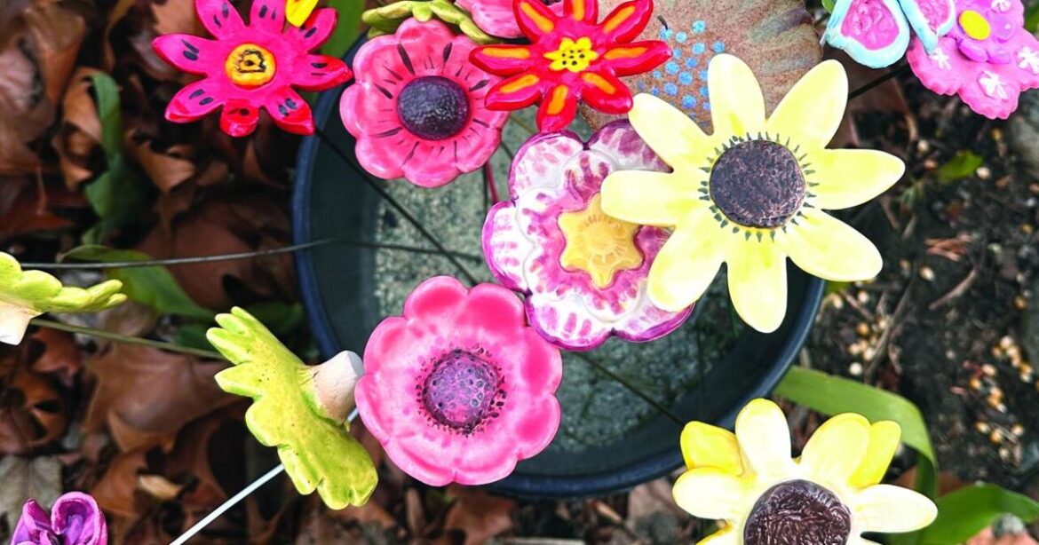 Ceramic flower garden will be featured at Penticton’s Art Walk | Business Ceramic flower garden will be featured at Penticton’s Art Walk | Business