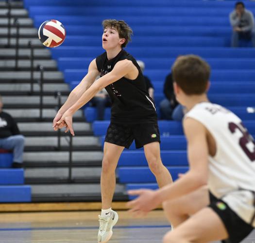 Manheim Central vs. Garden Spot - L-L League boys volleyball