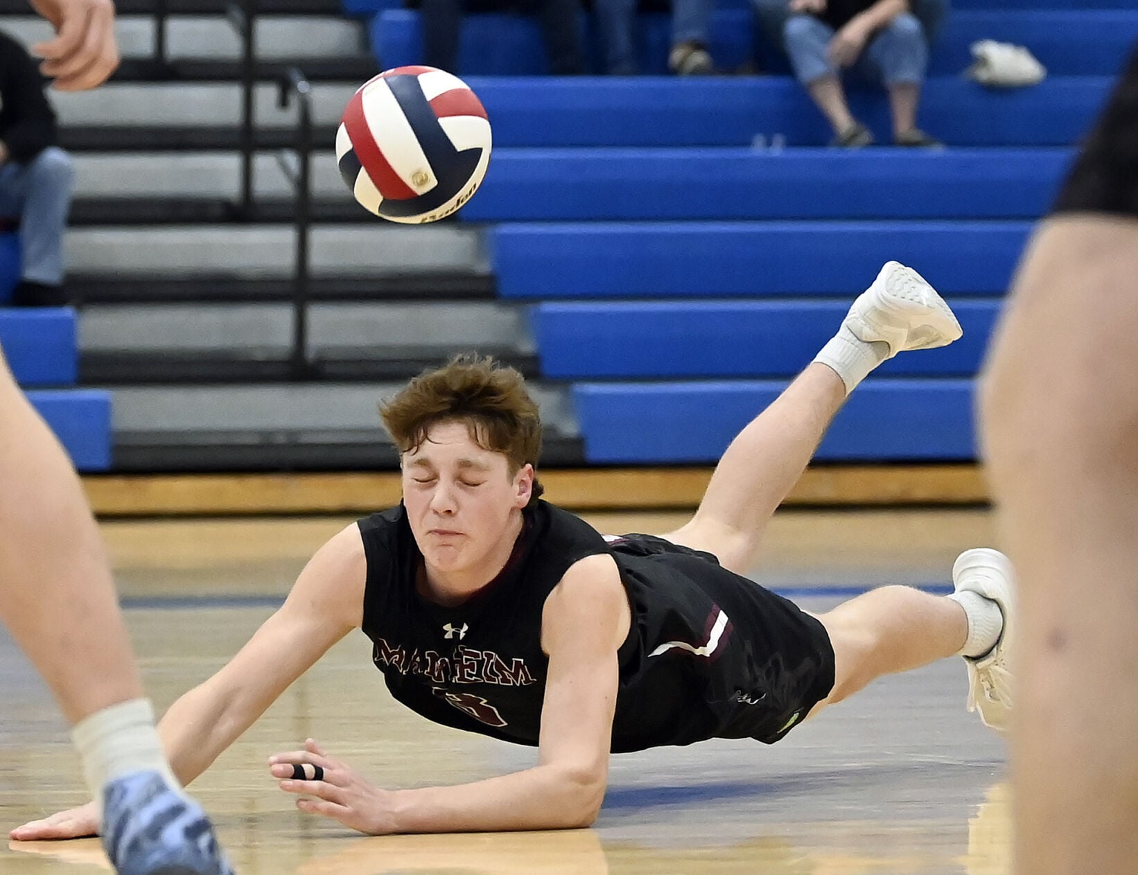 Manheim Central vs. Garden Spot - L-L League boys volleyball