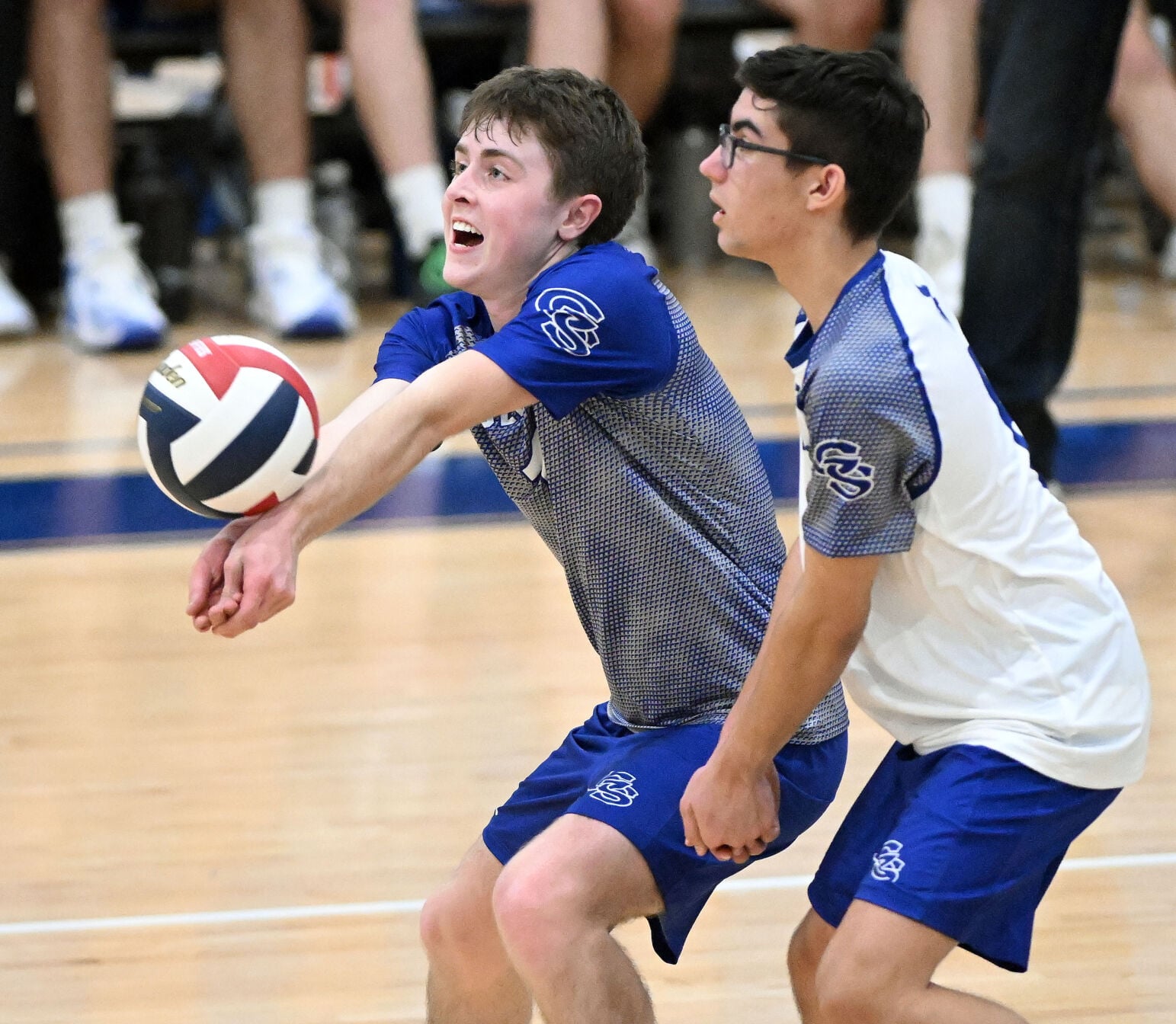 Manheim Central vs. Garden Spot - L-L League boys volleyball