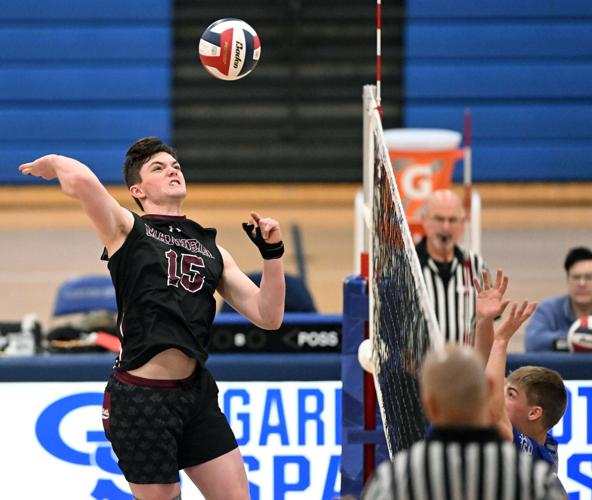 Manheim Central vs. Garden Spot - L-L League boys volleyball