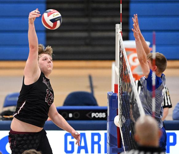 Manheim Central vs. Garden Spot - L-L League boys volleyball