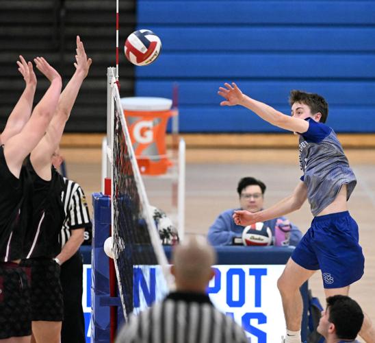 Manheim Central vs. Garden Spot - L-L League boys volleyball