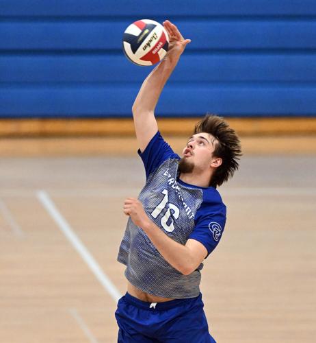 Manheim Central vs. Garden Spot - L-L League boys volleyball