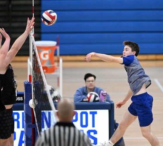 Manheim Central vs. Garden Spot - L-L League boys volleyball