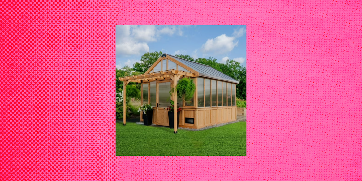 Sam’s Club Is Selling the Cutest Backyard Greenhouse Sam's Club Is Selling the Cutest Backyard Greenhouse
