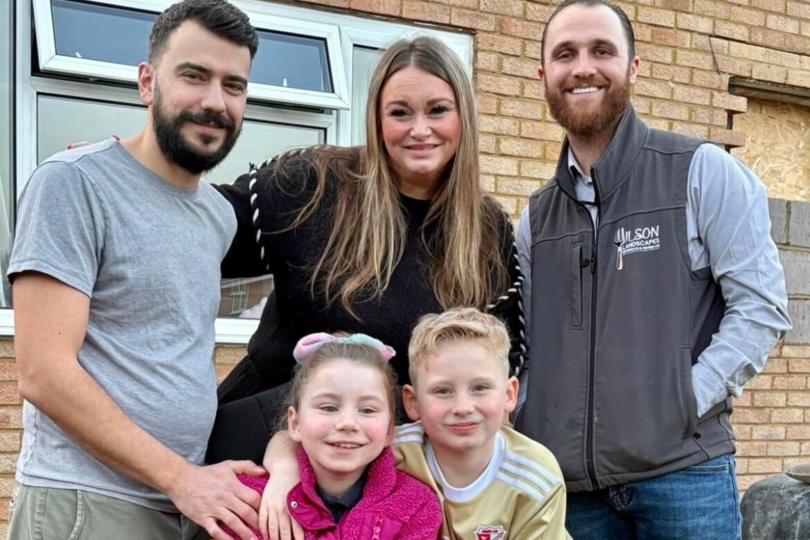 Garden makeover for Swindon family to help them cope with devastating illness