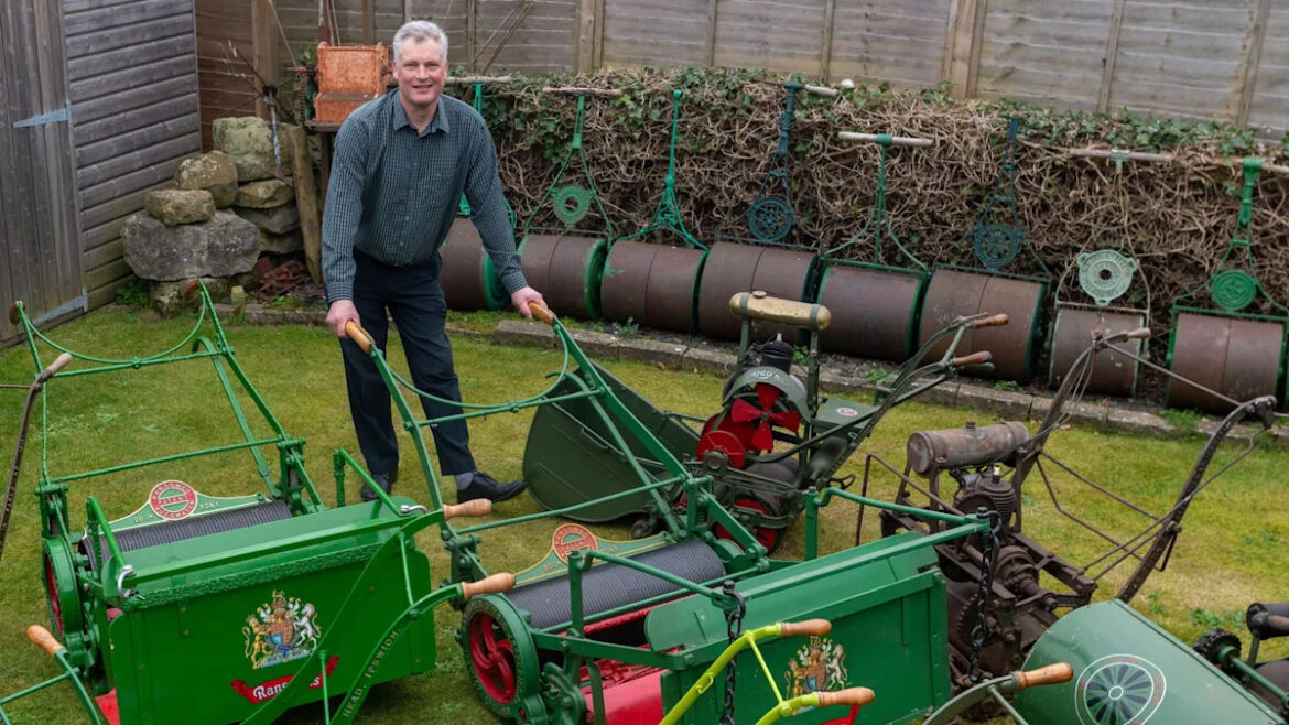 Gardener faces first cut after inheriting large lawn