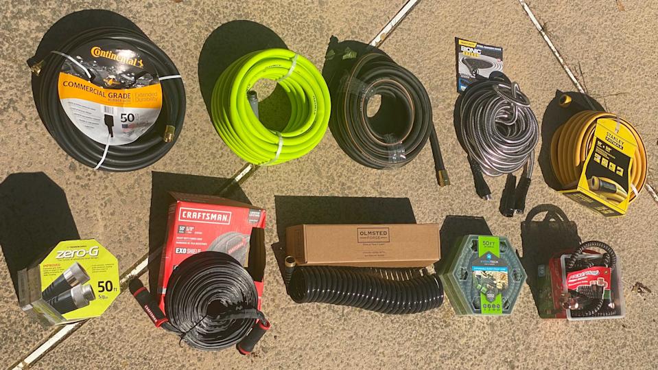 Once I got the hoses in my yard, I was on a roll.