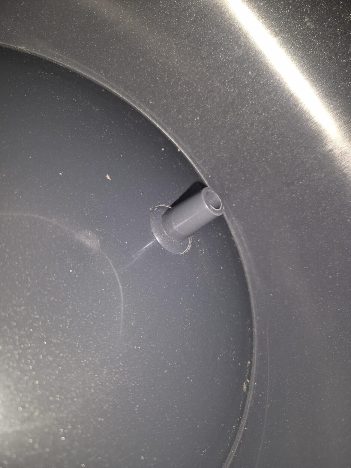 Drainage holes.