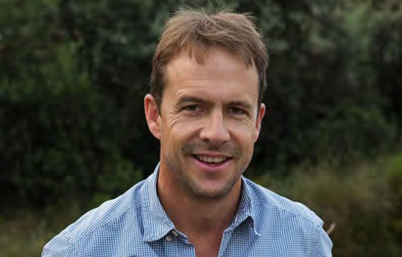 Landscaper Tim Steyn. Image supplied