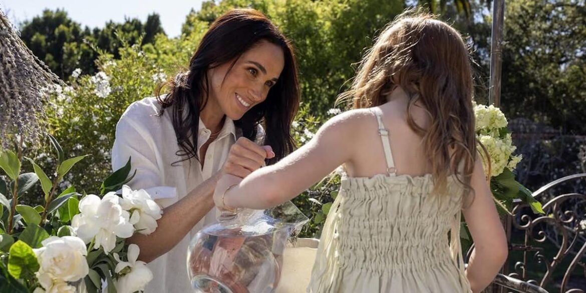 Meghan Markle Shares a Sweet Moment With Daughter Lilibet at Their Family’s Montecito Backyard Meghan Markle Shares a Sweet Moment With Daughter Lilibet at Their Family’s Montecito Backyard