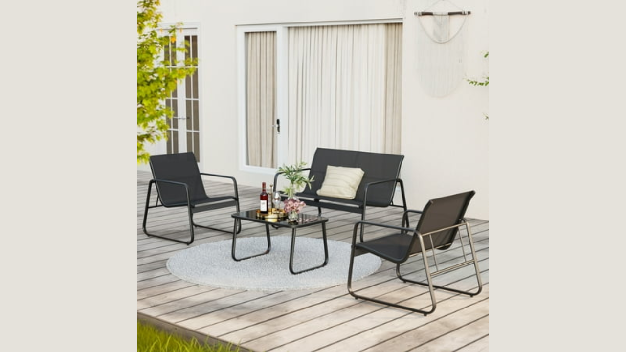 Lofka 4-Piece Patio Set
