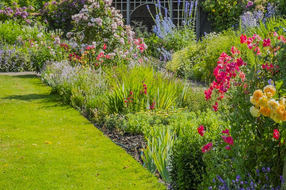 an old walled garden in a country house an old walled garden in a country house
