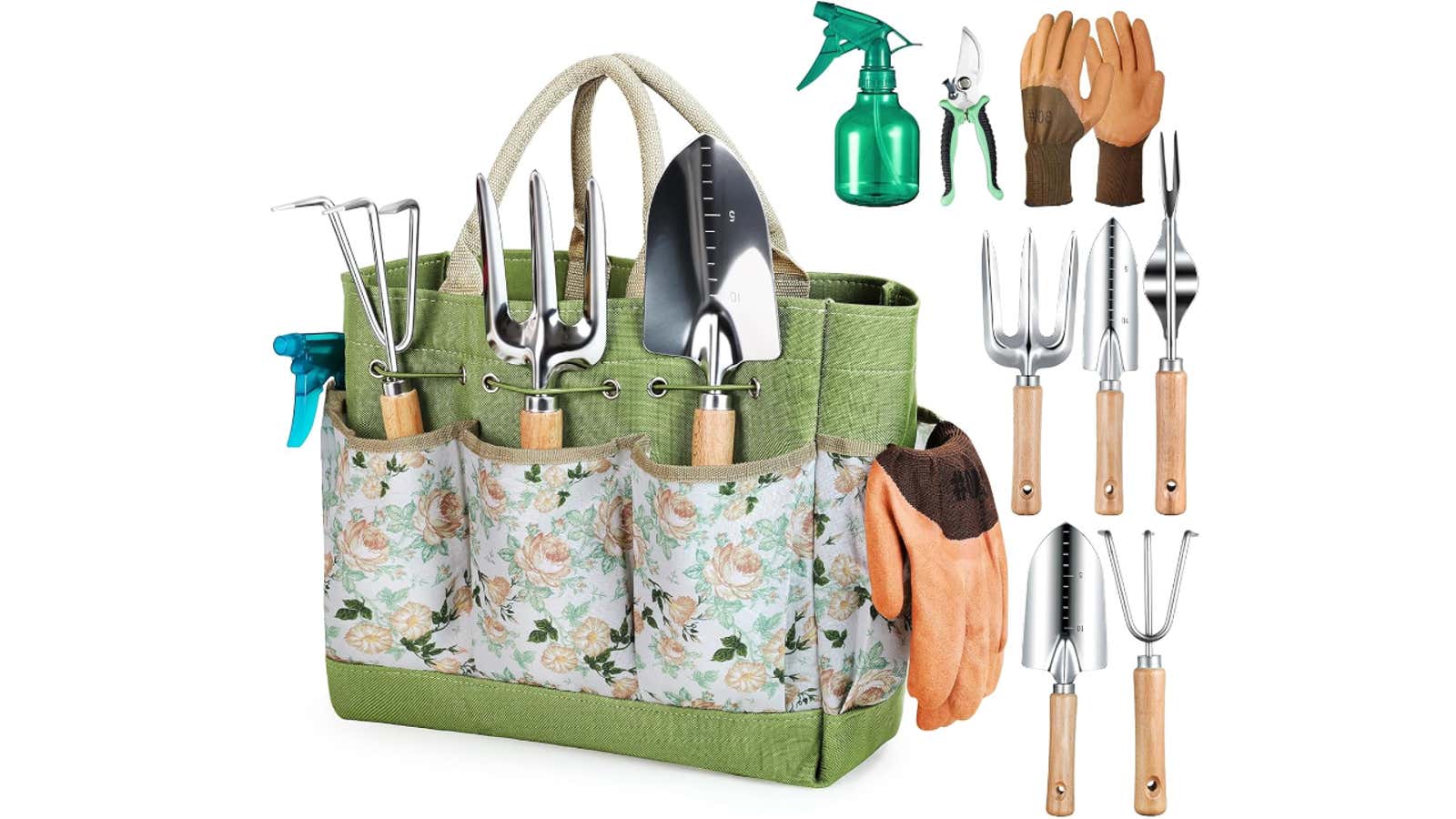 Nine-Piece Heavy Duty Gardening Hand Tools