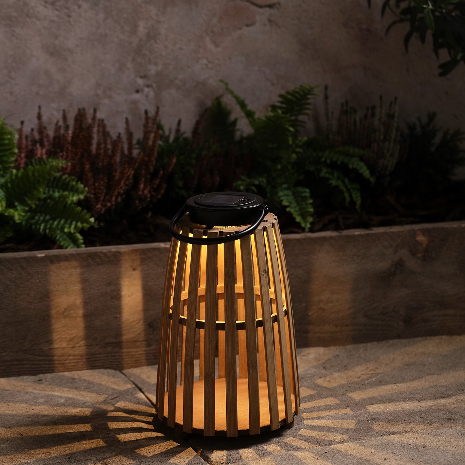 Sol Wooden Solar Lantern