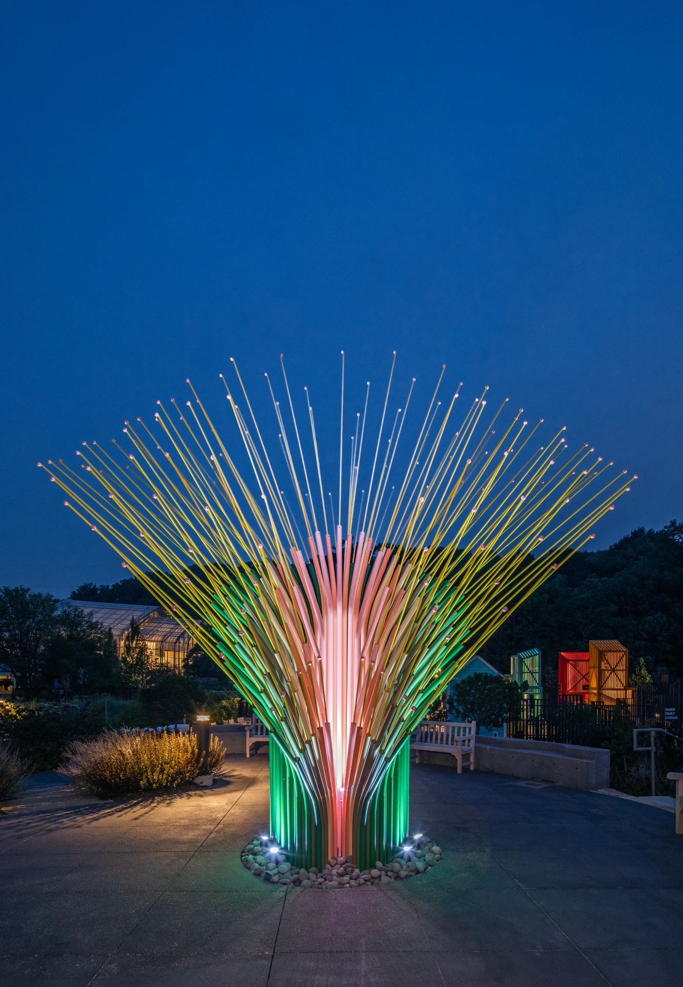 Chorus Ventus by NEON, A Plant-Inspired Installation Blooms at Lauritzen Gardens 6 Chorus Ventus by NEON, A Plant-Inspired Installation Blooms at Lauritzen Gardens