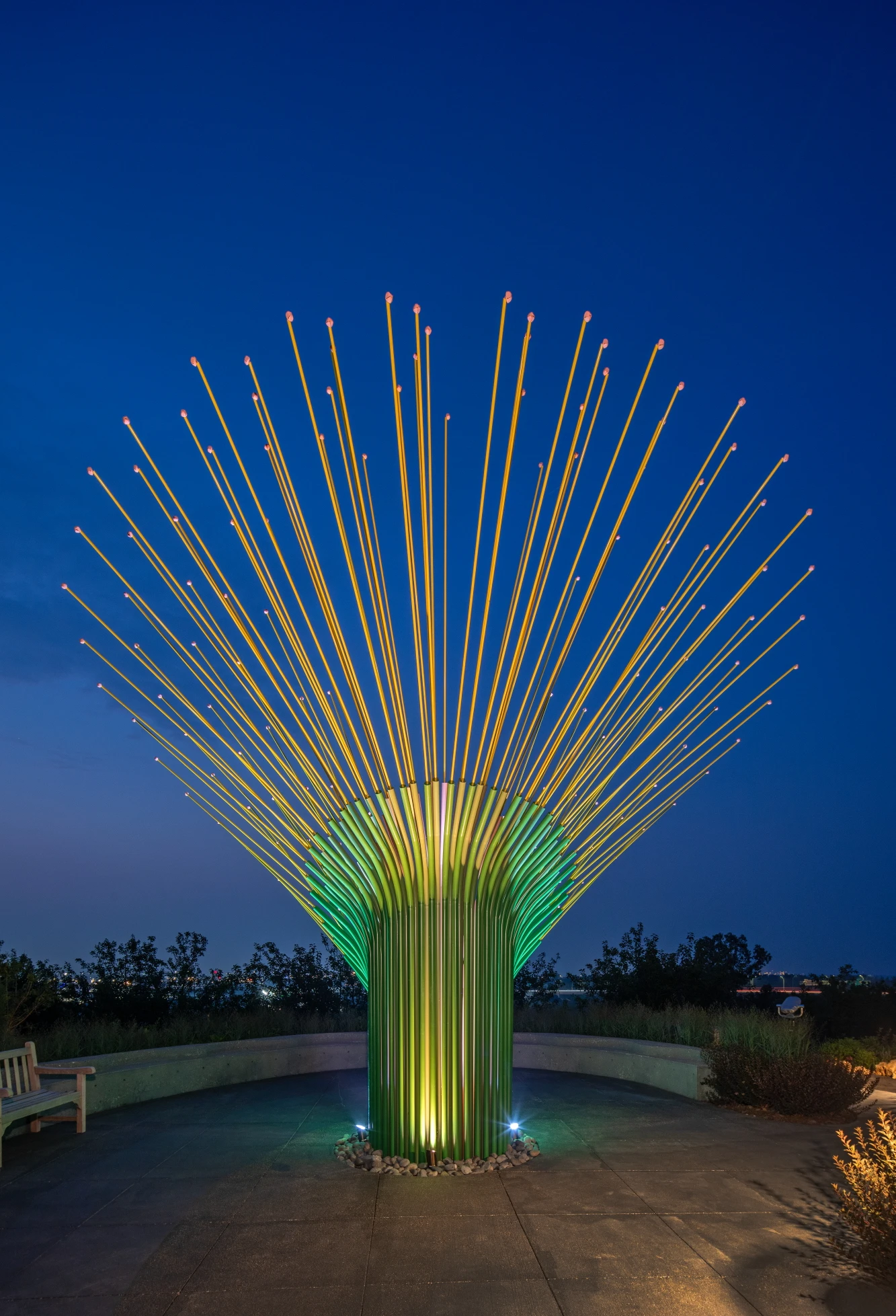 Chorus Ventus by NEON, A Plant-Inspired Installation Blooms at Lauritzen Gardens 9 Chorus Ventus by NEON, A Plant-Inspired Installation Blooms at Lauritzen Gardens