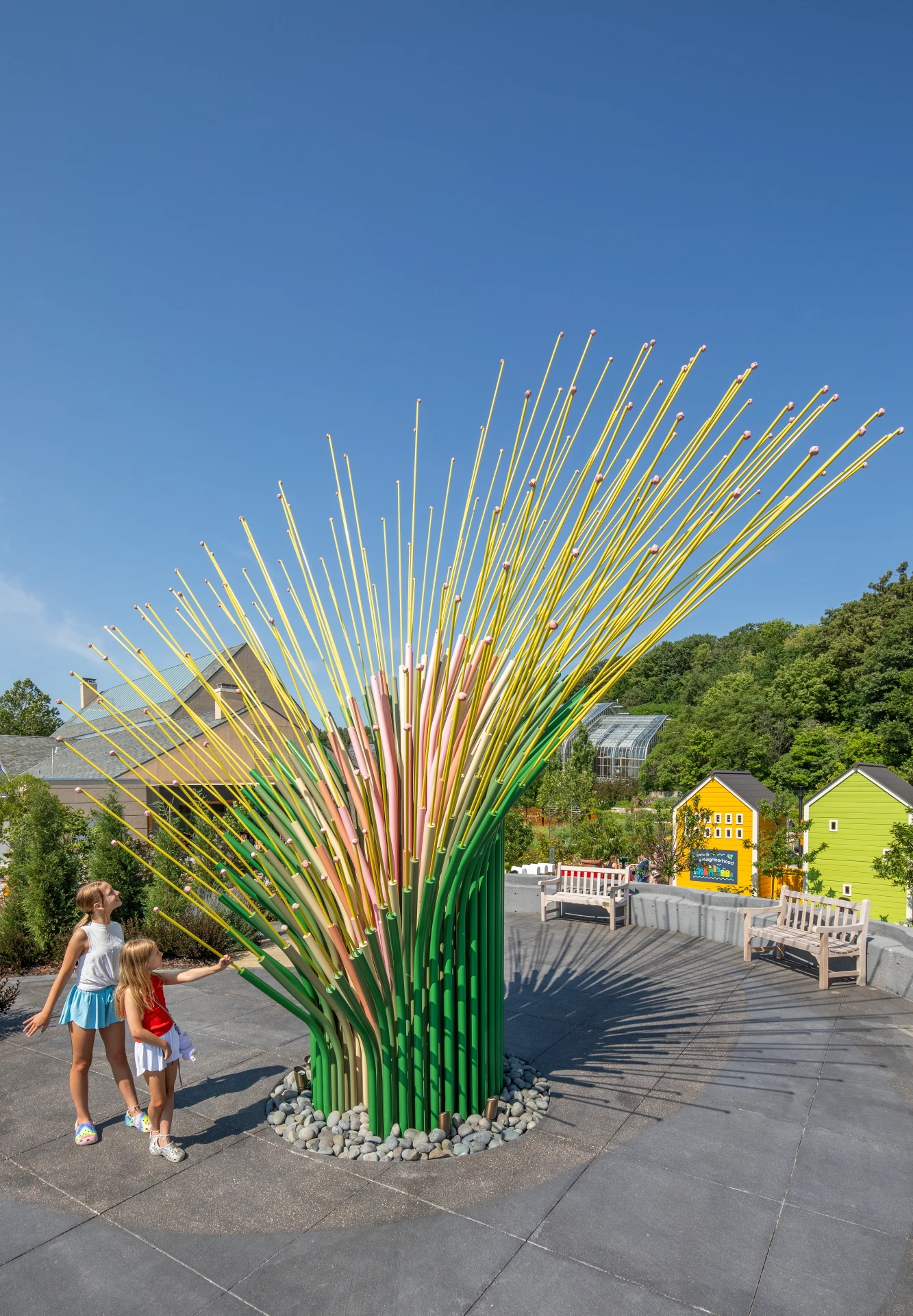 Chorus Ventus by NEON, A Plant-Inspired Installation Blooms at Lauritzen Gardens 10 Chorus Ventus by NEON, A Plant-Inspired Installation Blooms at Lauritzen Gardens