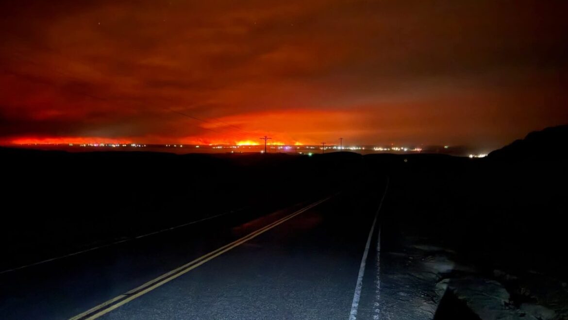 Wildfire Burns Across Garden, Morrill, Arthur and Keith Counties of Nebraska Wildfire Burns Across Garden, Morrill, Arthur and Keith Counties of Nebraska