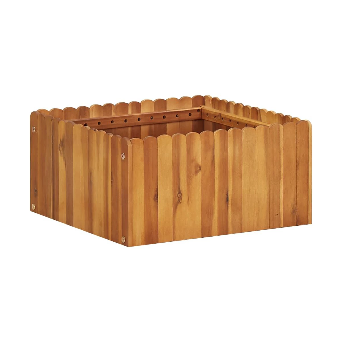 Vidaxl Raised Garden Bed Raised Flower Bed Raised Garden Box Solid Acacia Wood