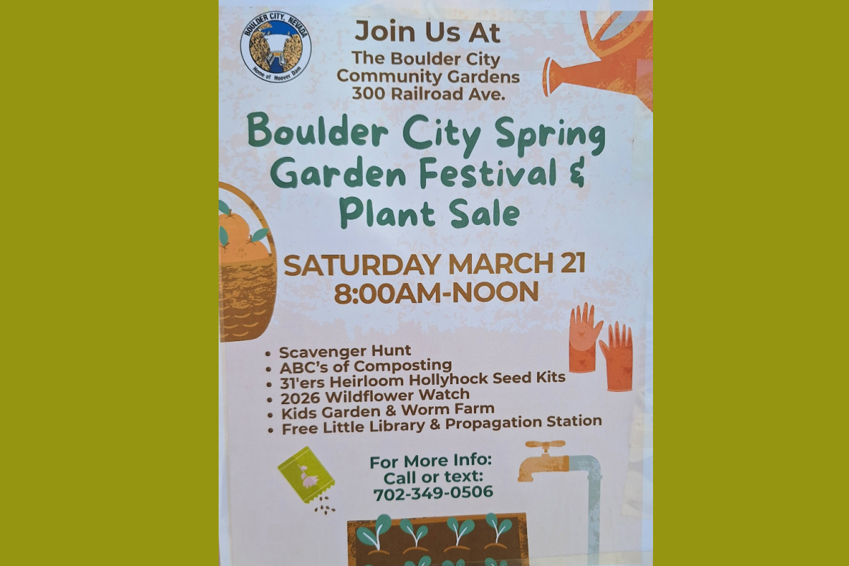 GardenSaleSpring Boulder City Nevada