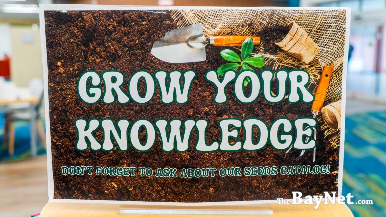 Grow your knowledge display at Leonardtown Library