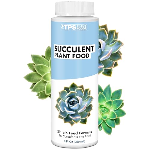Succulent Plant Food – Gentle Liquid Fertilizer for Succulents & Cactus, 8 Oz