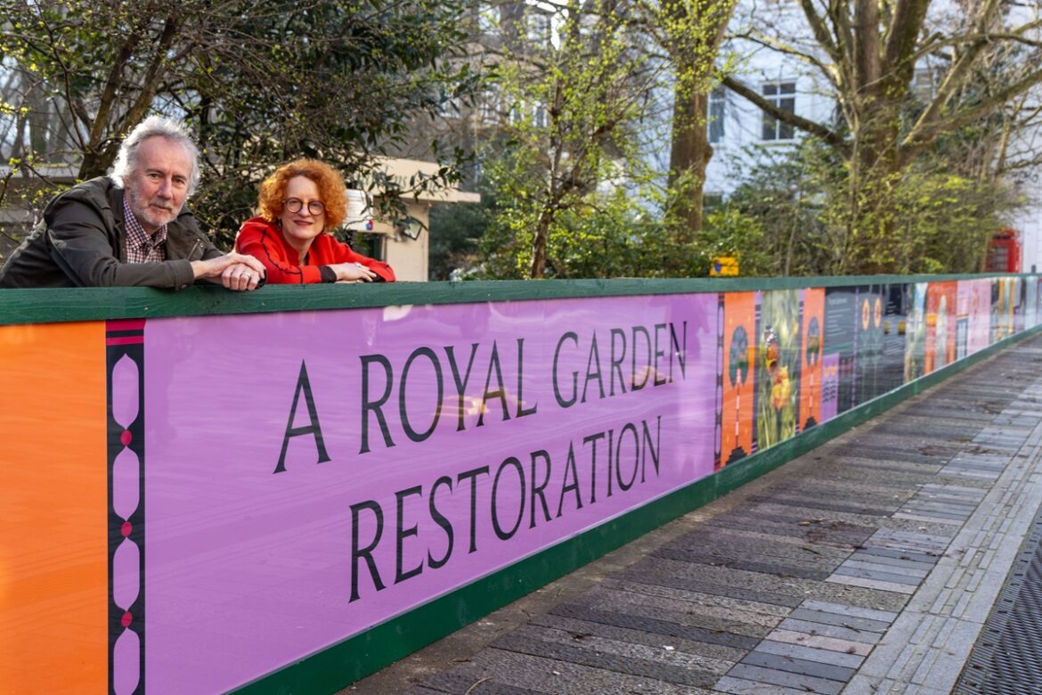 Hoardings herald start of Pavilion Gardens revamp – Brighton and Hove News