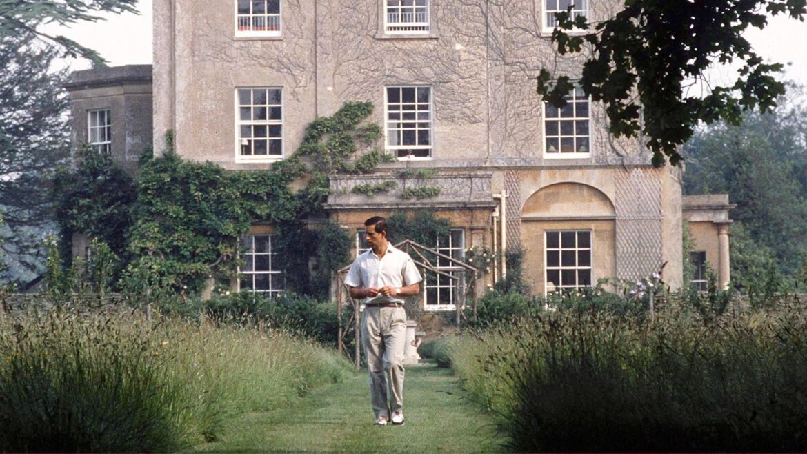 King Charles at the gardens of Highgrove